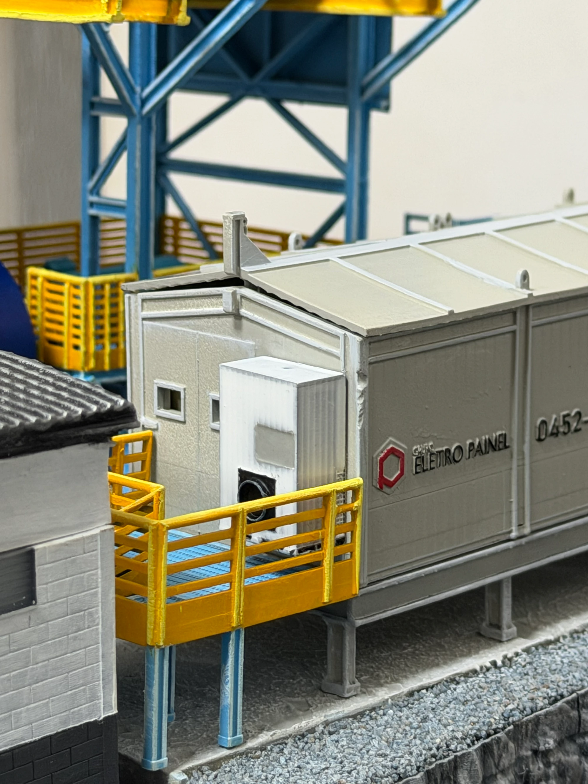 Maquete Industrial — detalhe 4